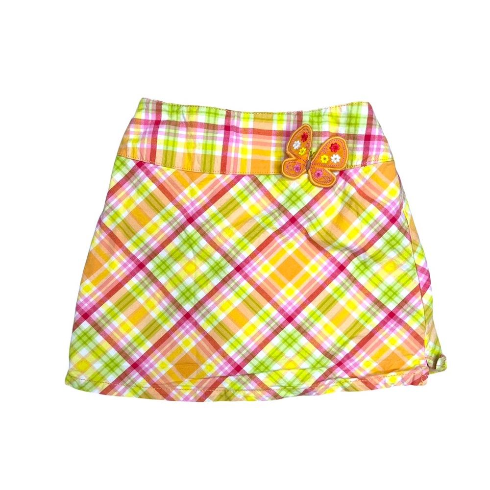 2008 Gymboree plaid skort size 5